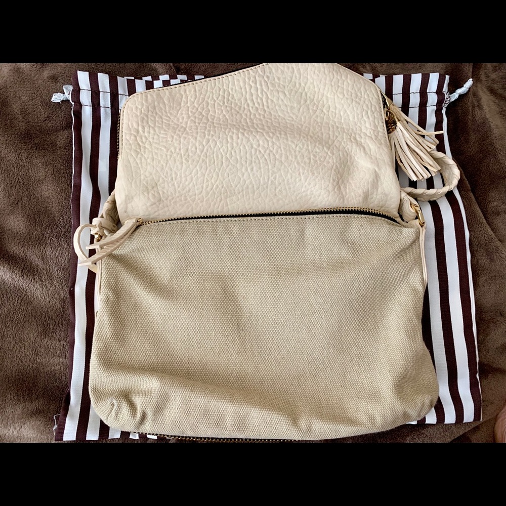 Henri Bendel Debutante Fold-Over Messenger Bag - Picture 2 of 5
